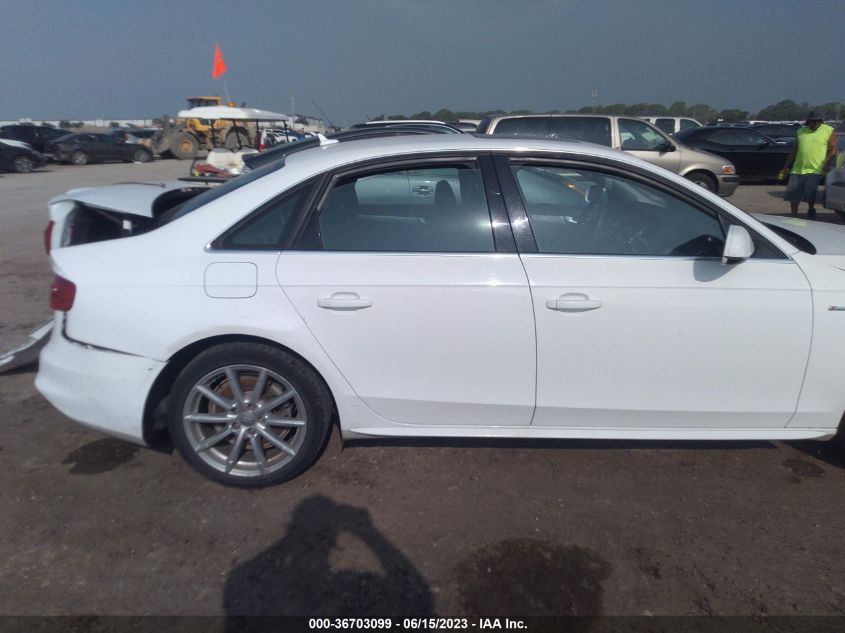 2016 AUDI A4 PREMIUM PLUS - WAUEFAFL8GN013715
