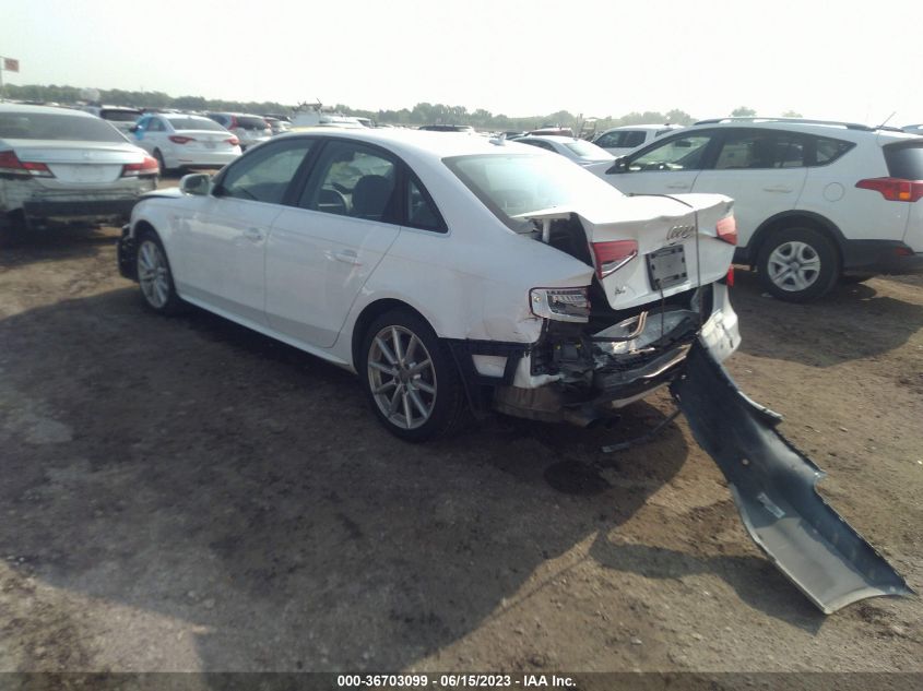 2016 AUDI A4 PREMIUM PLUS - WAUEFAFL8GN013715