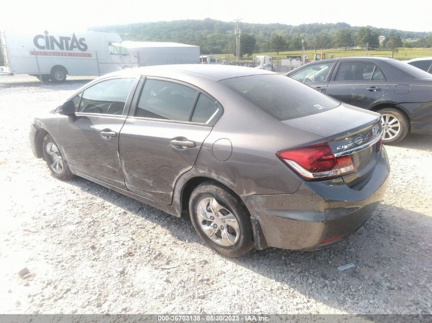 2013 HONDA CIVIC SDN LX - 19XFB2F59DE068572