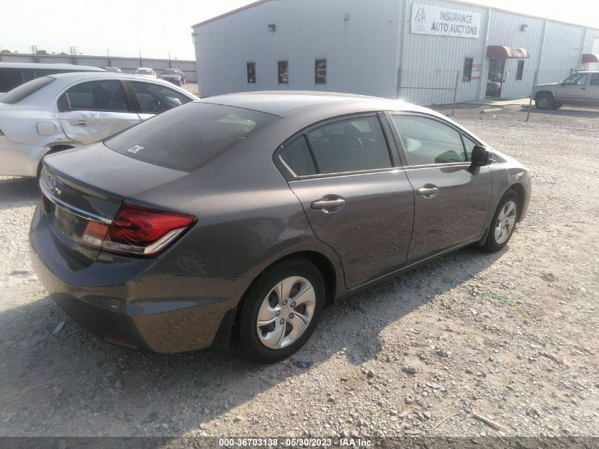 2013 HONDA CIVIC SDN LX - 19XFB2F59DE068572