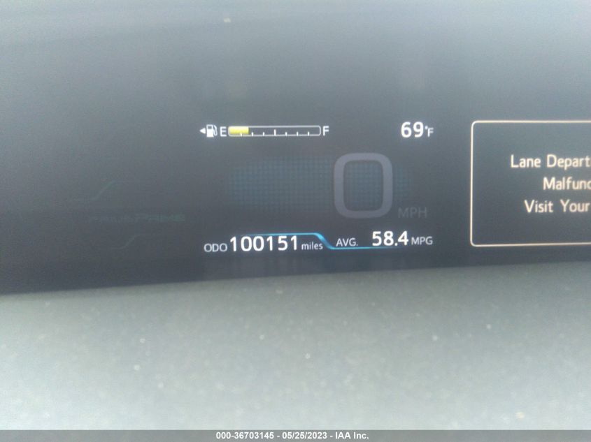 2019 TOYOTA PRIUS PRIME PLUS/PREMIUM/ADVANCED - JTDKARFP5K3118111