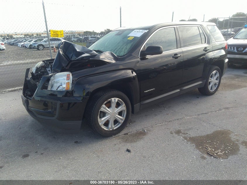 VIN 2GKALMEKXH6263780 2017 GMC TERRAIN SLE