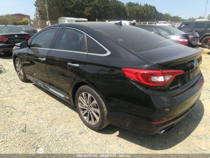 2015 HYUNDAI SONATA 2.4L SPORT - 5NPE34AF3FH095608