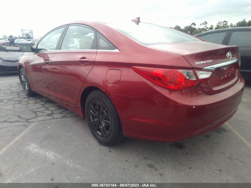 2013 HYUNDAI SONATA GLS PZEV - 5NPEB4ACXDH507951