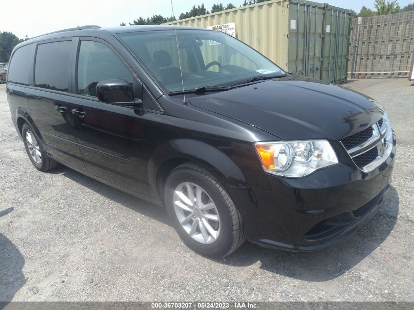 2016 DODGE GRAND CARAVAN SXT - 2C4RDGCGXGR100815