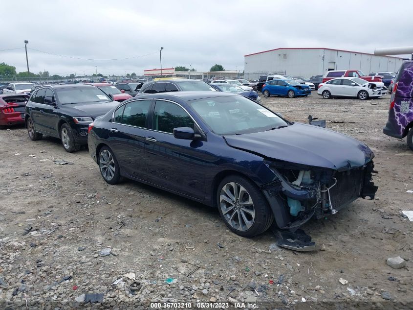 2015 HONDA ACCORD SEDAN SPORT - 1HGCR2F53FA143711