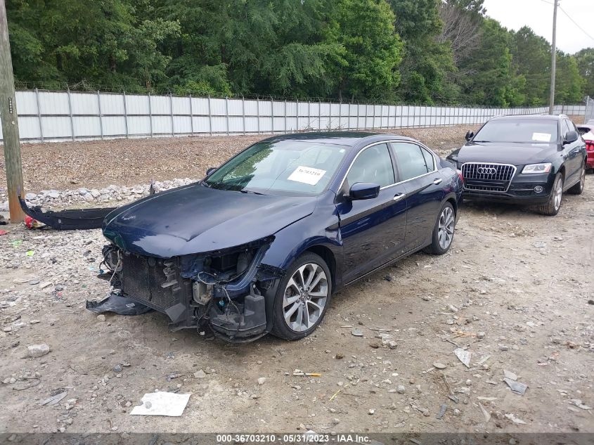 2015 HONDA ACCORD SEDAN SPORT - 1HGCR2F53FA143711