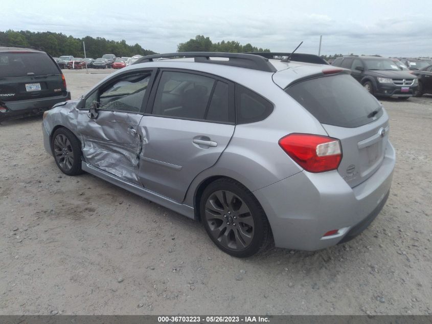 2016 SUBARU IMPREZA WAGON 2.0I SPORT PREMIUM - JF1GPAP6XG8340137