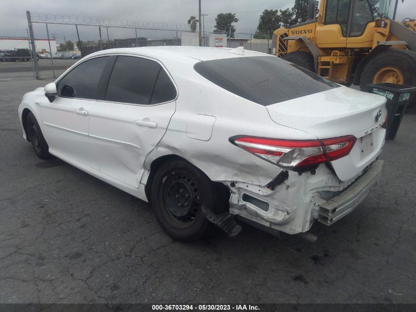 2019 TOYOTA CAMRY HYBRID - 4T1B31HK2KU513141