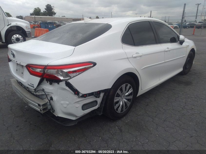 2019 TOYOTA CAMRY HYBRID - 4T1B31HK2KU513141