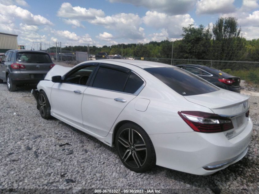 2017 HONDA ACCORD SEDAN SPORT SE - 1HGCR2F17HA200329