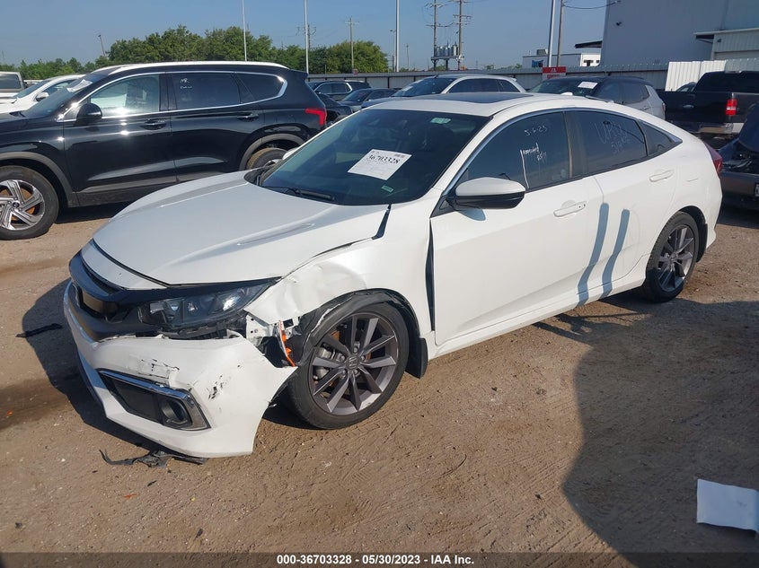 VIN 19XFC1F35LE024685 2020 HONDA CIVIC SEDAN EX