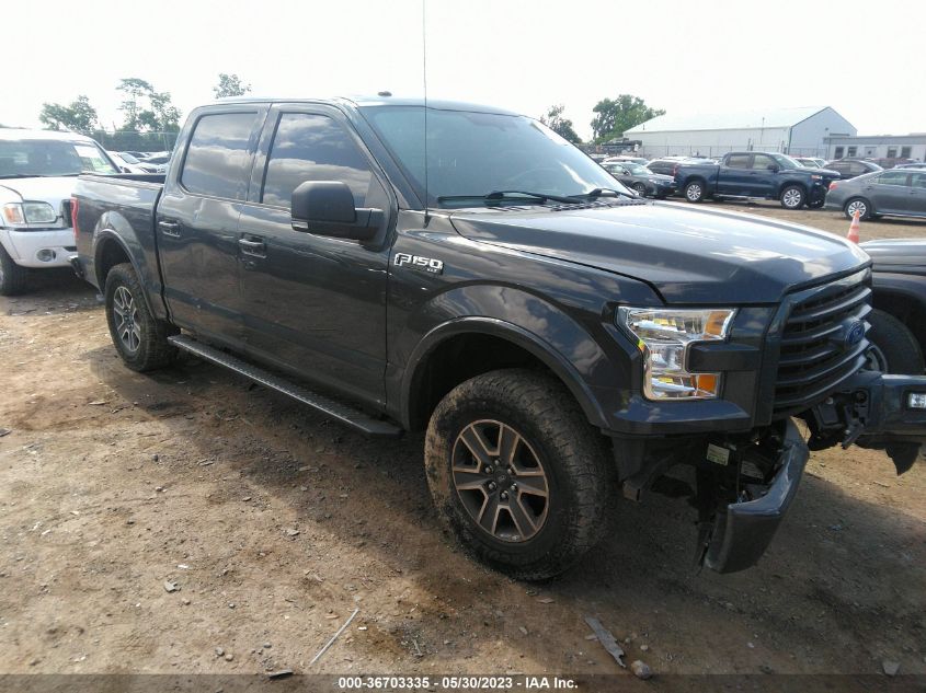 2016 FORD F-150 XLT/XL/LARIAT/PLATINUM - 1FTEW1EFXGKF93341