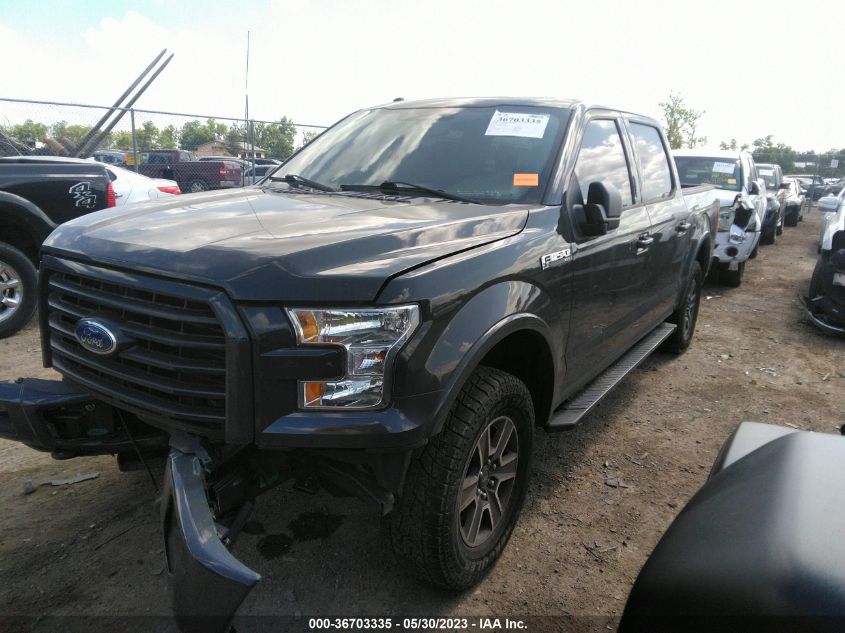 2016 FORD F-150 XLT/XL/LARIAT/PLATINUM - 1FTEW1EFXGKF93341