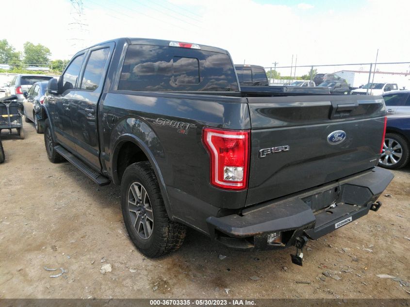 2016 FORD F-150 XLT/XL/LARIAT/PLATINUM - 1FTEW1EFXGKF93341