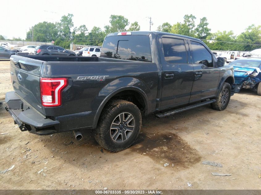 2016 FORD F-150 XLT/XL/LARIAT/PLATINUM - 1FTEW1EFXGKF93341