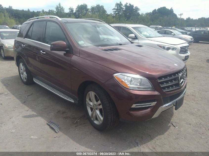 2014 MERCEDES-BENZ M-CLASS ML 350 BLUETEC - 4JGDA2EB0EA344493