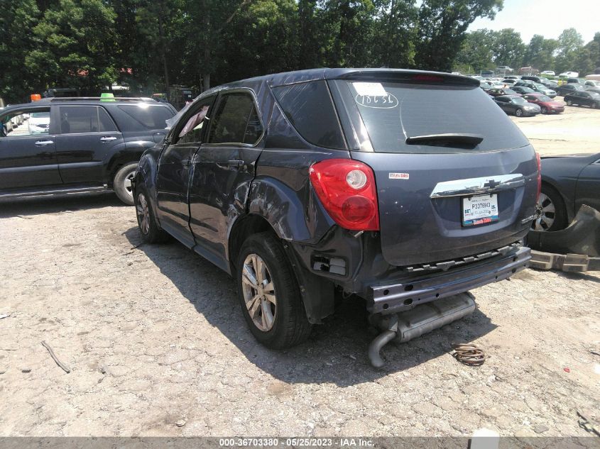 2013 CHEVROLET EQUINOX LS - 2GNALBEK6D6235251