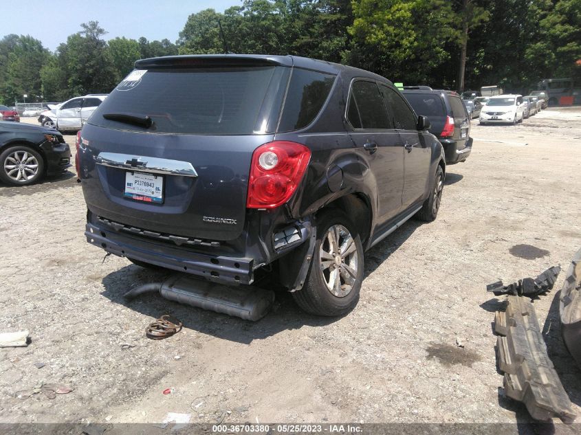 2013 CHEVROLET EQUINOX LS - 2GNALBEK6D6235251