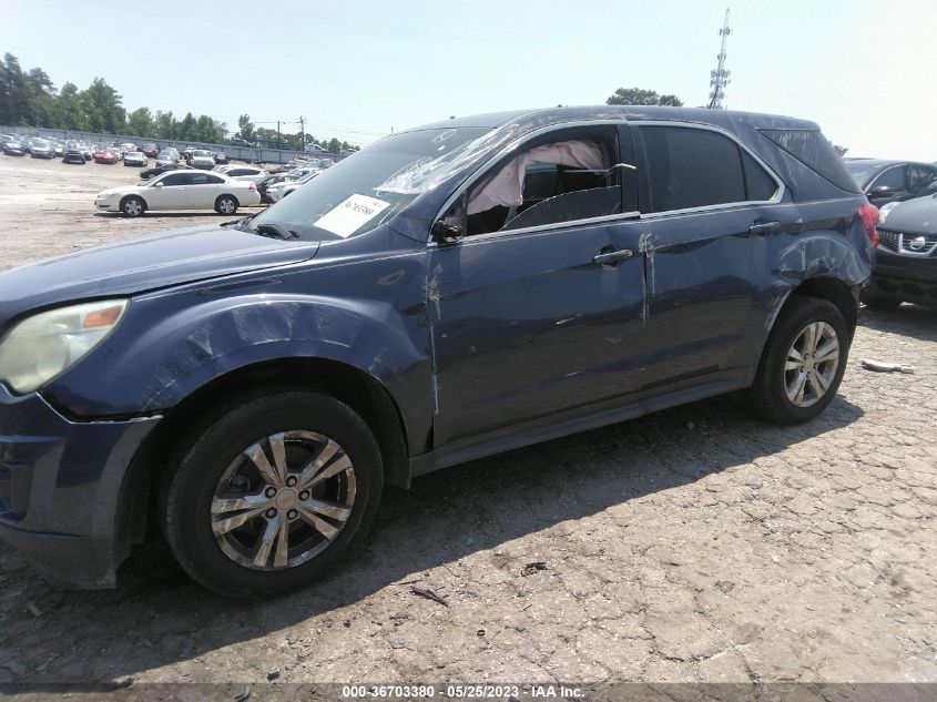 2013 CHEVROLET EQUINOX LS - 2GNALBEK6D6235251