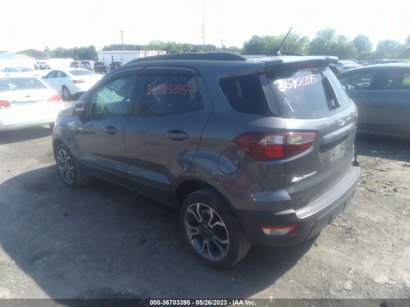 2019 FORD ECOSPORT SES - MAJ6S3JL7KC288539