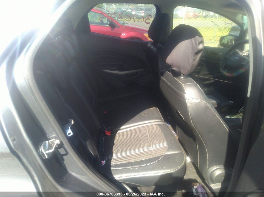 2019 FORD ECOSPORT SES - MAJ6S3JL7KC288539