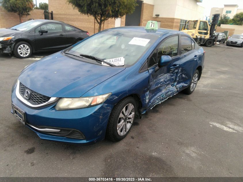 2014 HONDA CIVIC SEDAN LX - 19XFB2E57EE081808