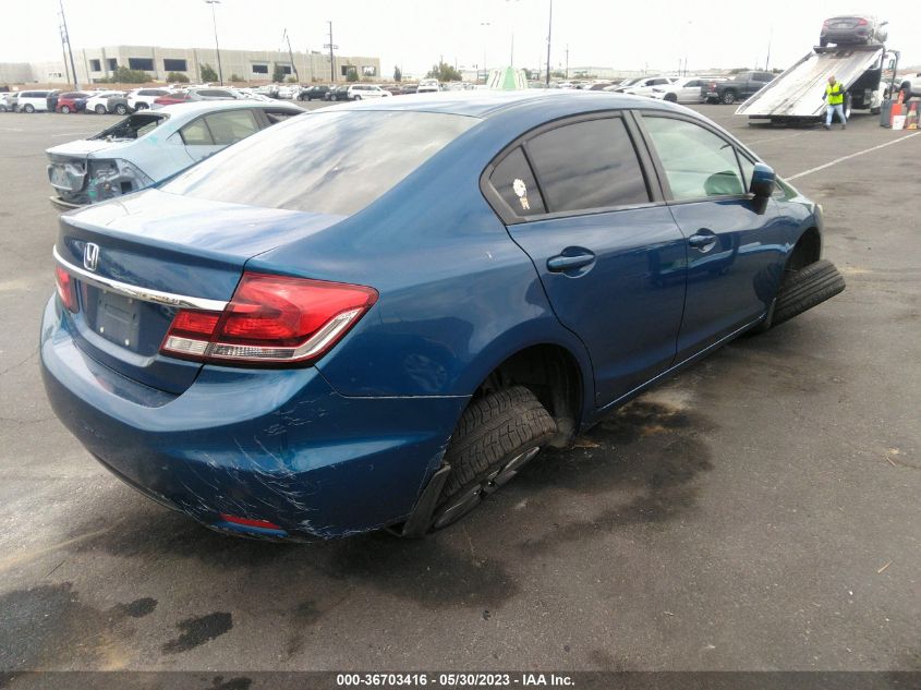 2014 HONDA CIVIC SEDAN LX - 19XFB2E57EE081808
