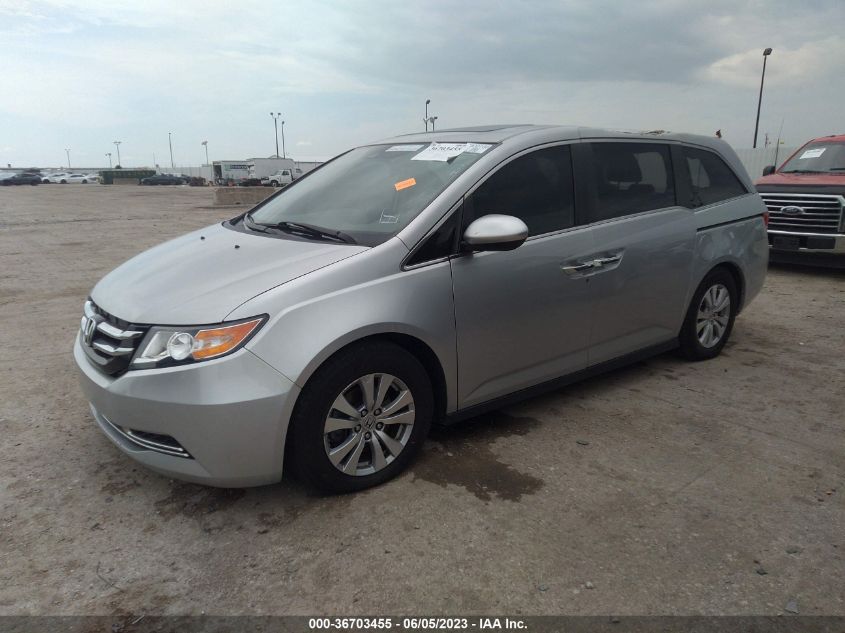 2015 HONDA ODYSSEY EX-L - 5FNRL5H67FB091718