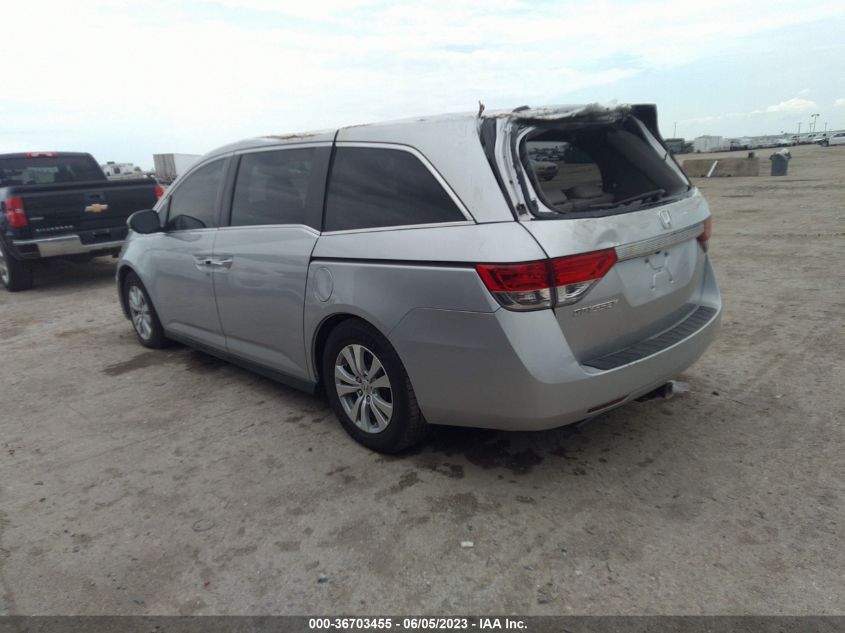 2015 HONDA ODYSSEY EX-L - 5FNRL5H67FB091718