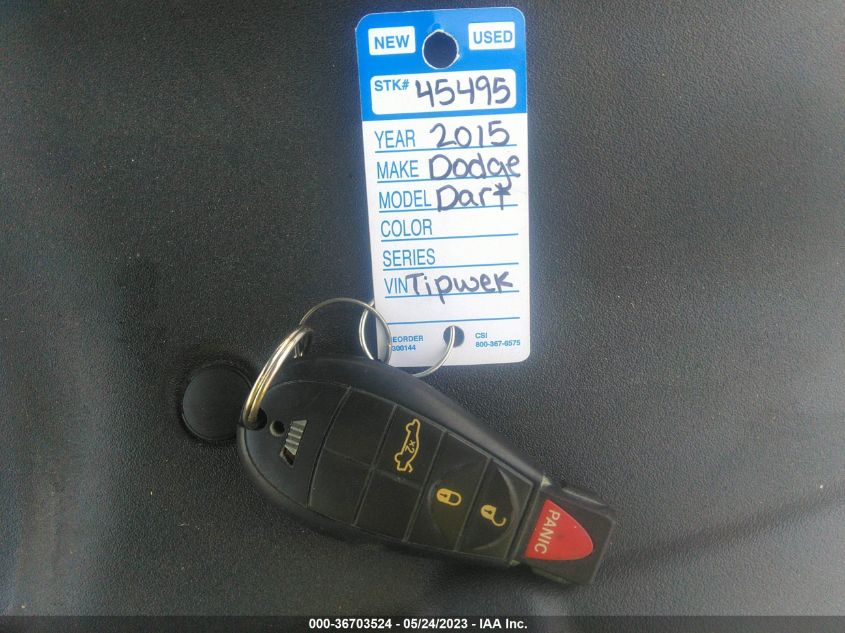 2015 DODGE DART SE - 1C3CDFAA1FD404846