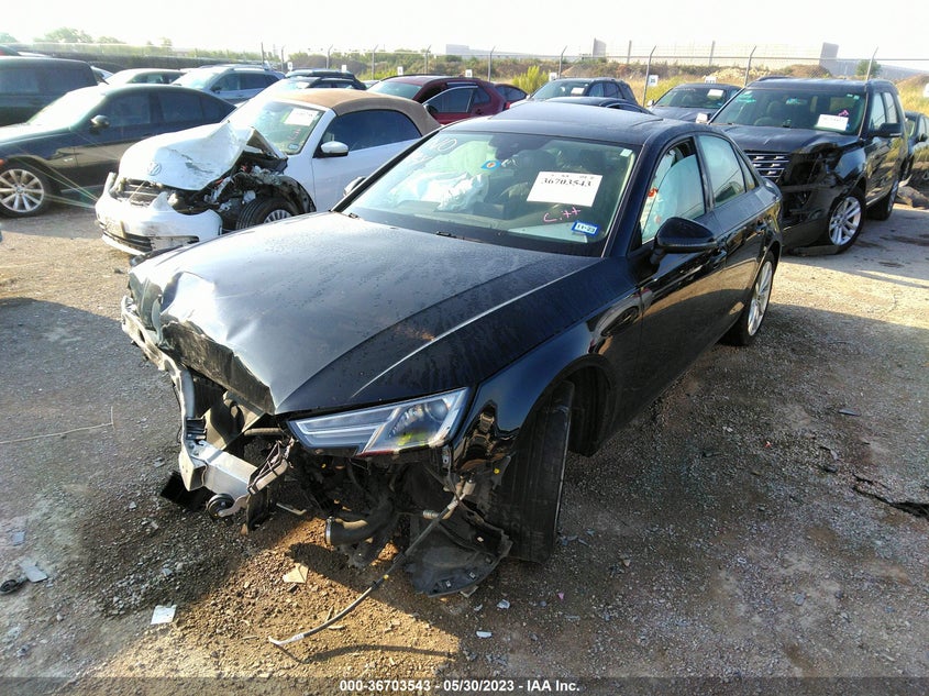 VIN WAUGNAF48HN000629 2017 AUDI A4 PREMIUM