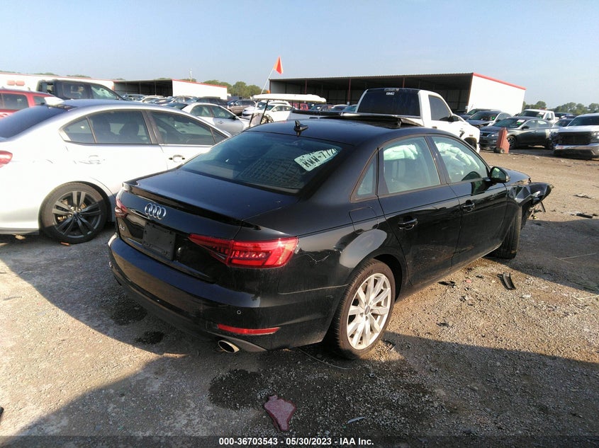 VIN WAUGNAF48HN000629 2017 AUDI A4 PREMIUM