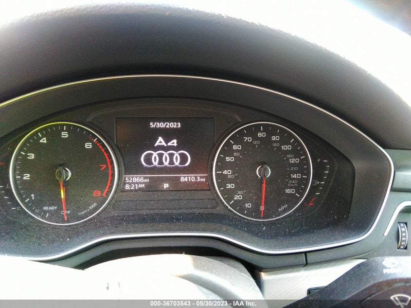 VIN WAUGNAF48HN000629 2017 AUDI A4 PREMIUM