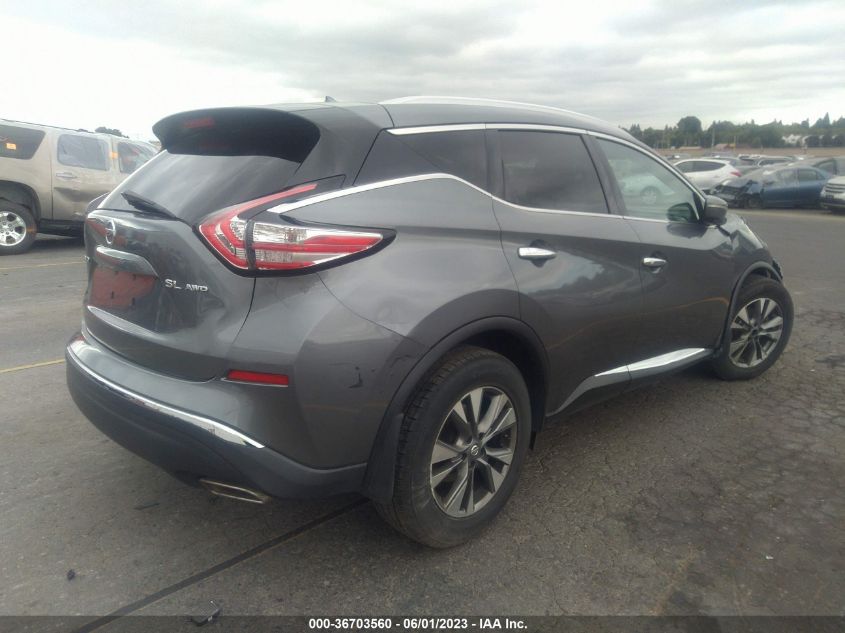 2015 NISSAN MURANO SL - 5N1AZ2MH5FN248564