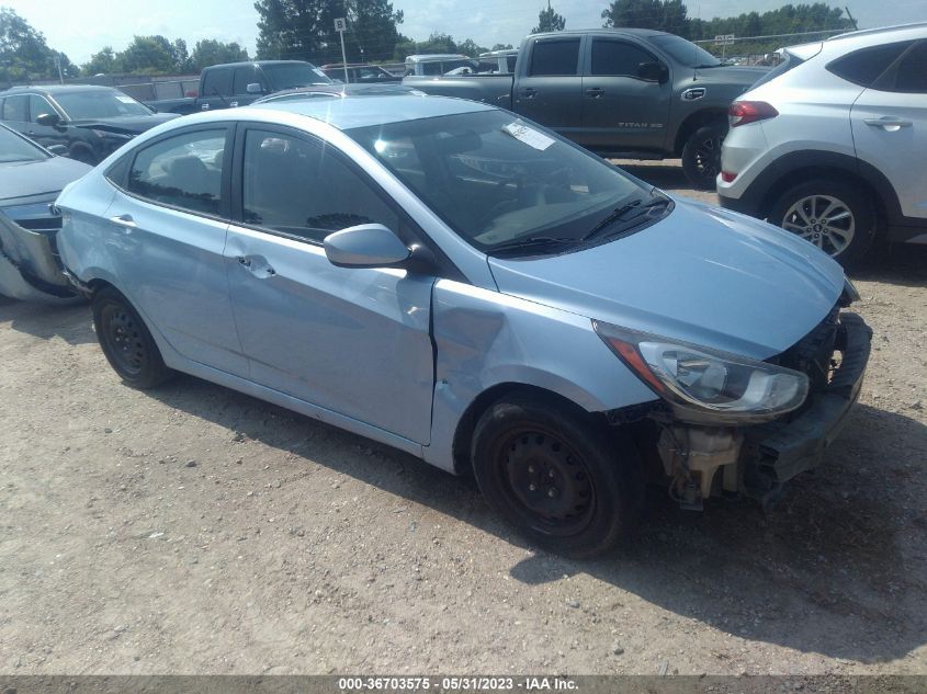 2013 HYUNDAI ACCENT GLS - KMHCT4AE6DU554627