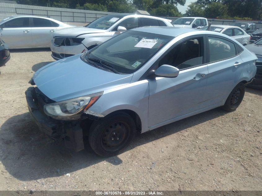 2013 HYUNDAI ACCENT GLS - KMHCT4AE6DU554627