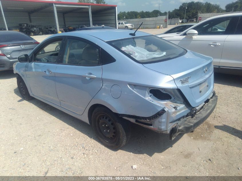 2013 HYUNDAI ACCENT GLS - KMHCT4AE6DU554627