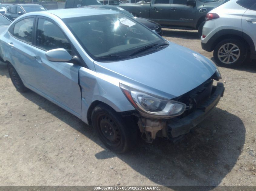 2013 HYUNDAI ACCENT GLS - KMHCT4AE6DU554627