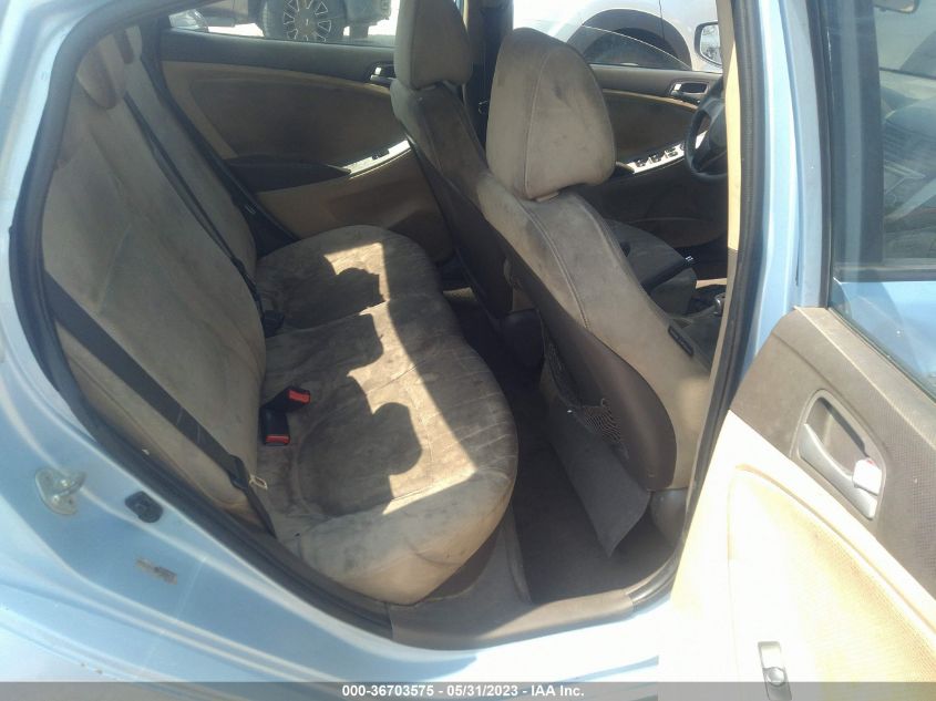 2013 HYUNDAI ACCENT GLS - KMHCT4AE6DU554627