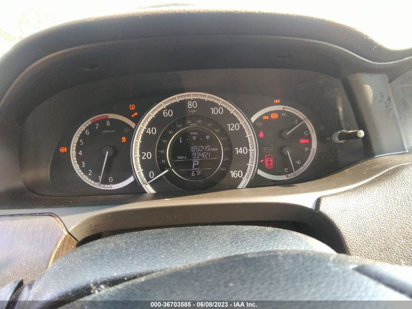 2014 HONDA ACCORD SEDAN EX-L - 1HGCR2F83EA007197