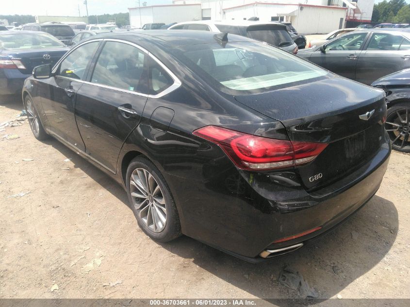 2017 GENESIS G80 3.8L - KMHGN4JE0HU170201