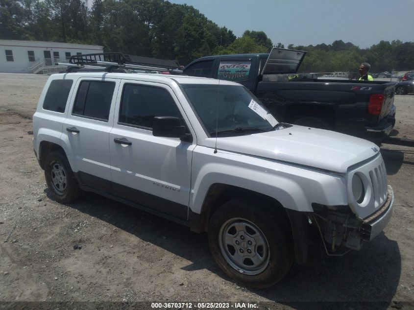 VIN 1C4NJPBB4ED813173 2014 JEEP PATRIOT no.1