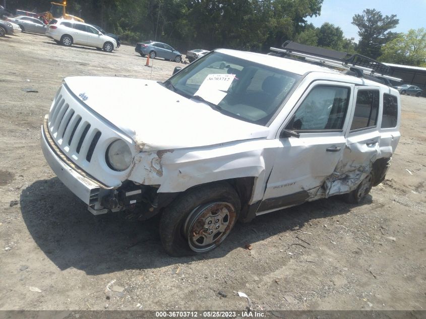 VIN 1C4NJPBB4ED813173 2014 JEEP PATRIOT no.6