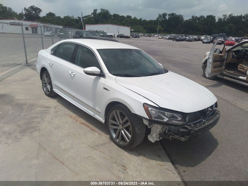 2017 VOLKSWAGEN PASSAT R-LINE W/COMFORT PKG - 1VWDT7A37HC069396