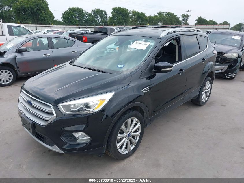 2018 FORD ESCAPE TITANIUM - 1FMCU9J96JUA10671