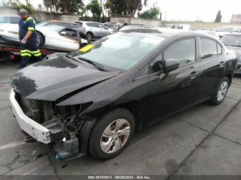 2014 HONDA CIVIC SEDAN LX - 19XFB2F55EE216492