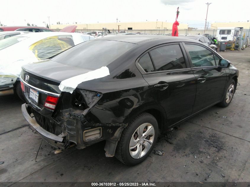2014 HONDA CIVIC SEDAN LX - 19XFB2F55EE216492