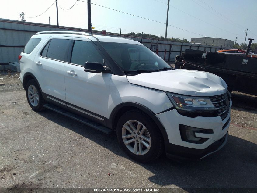2017 FORD EXPLORER XLT - 1FM5K7D80HGA03536