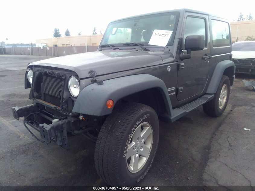 2018 JEEP WRANGLER JK SPORT S - 1C4AJWAGXJL819095